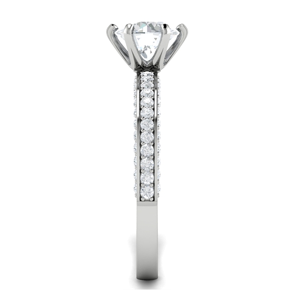 Maira in 18k White Gold — view 4
