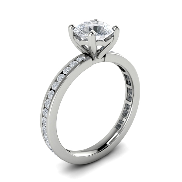 Cece in 18k White Gold — view 3