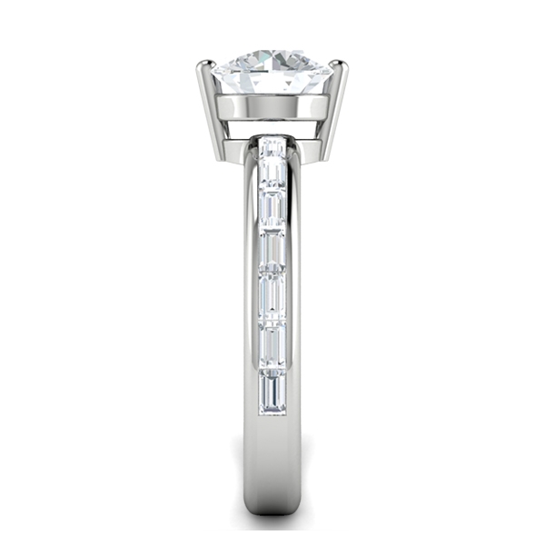 Keelin in 18k White Gold — view 4