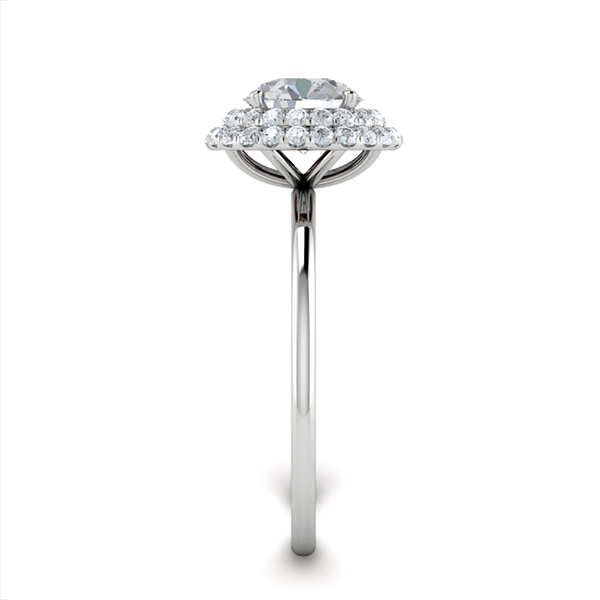 Oona in 18k White Gold — view 4