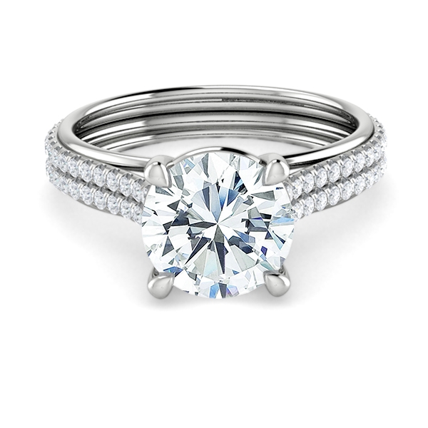 Anoushka in 18k White Gold