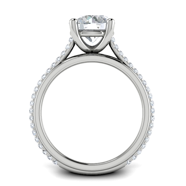 Dina in 18k White Gold — view 2