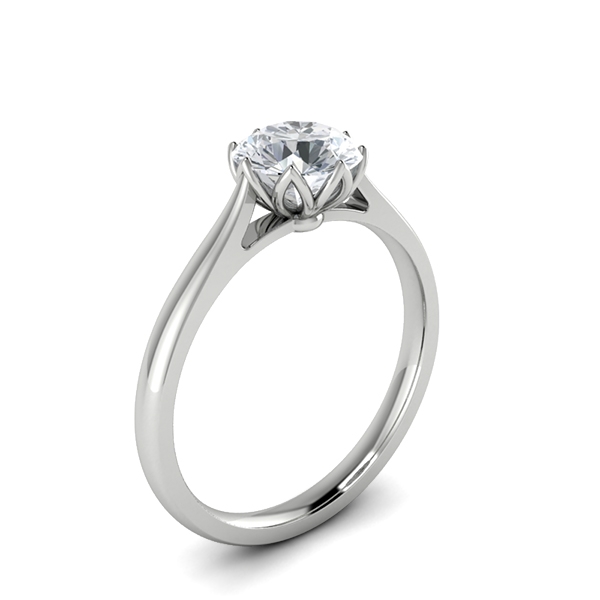 Jenni in 18k White Gold — view 3