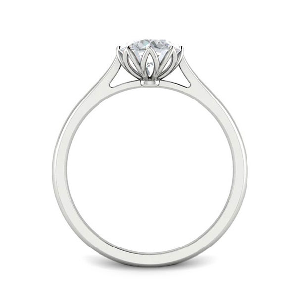 Jenni in 18k White Gold — view 2