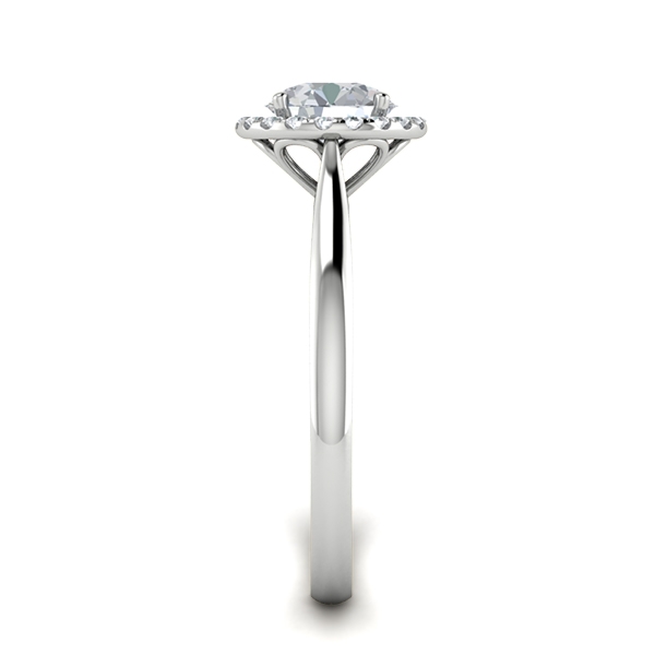 Mona in 18k White Gold — view 4