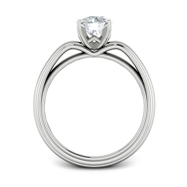 Christina in 18k White Gold — view 2