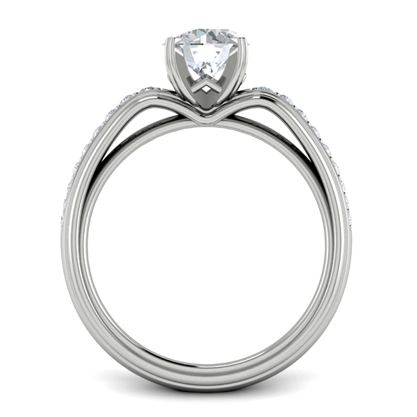 Mariana in 18k White Gold — view 2