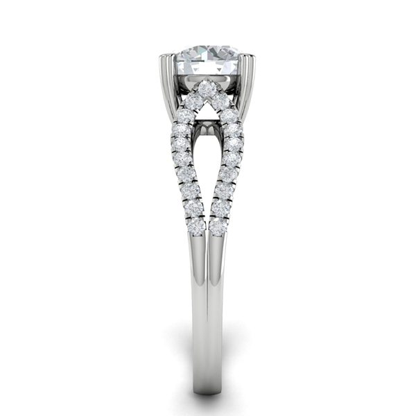Sindy in 18k White Gold — view 4