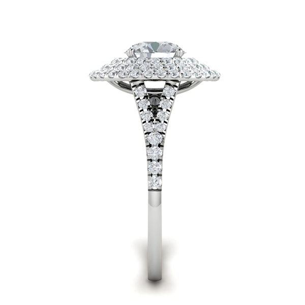Alexus in 18k White Gold — view 4