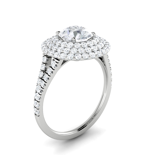 Alexus in 18k White Gold — view 3