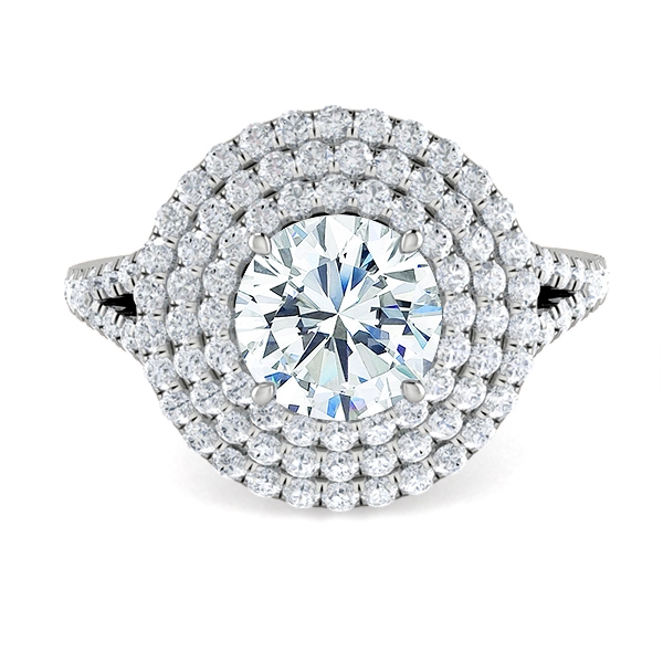 Alexus in 18k White Gold