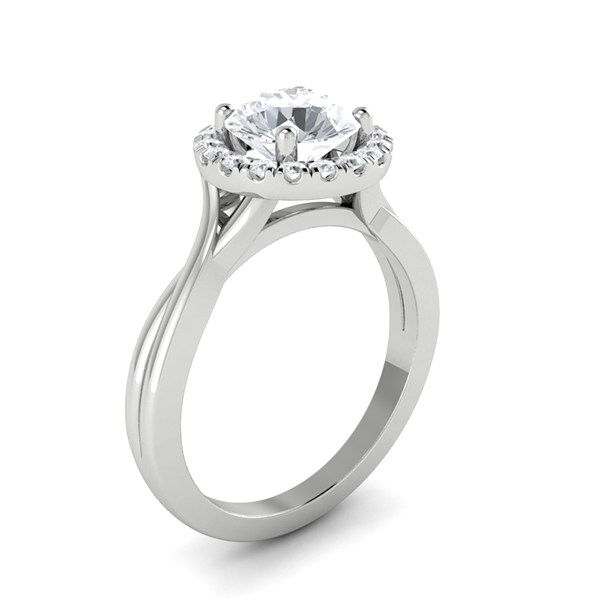 Deja in 18k White Gold — view 3