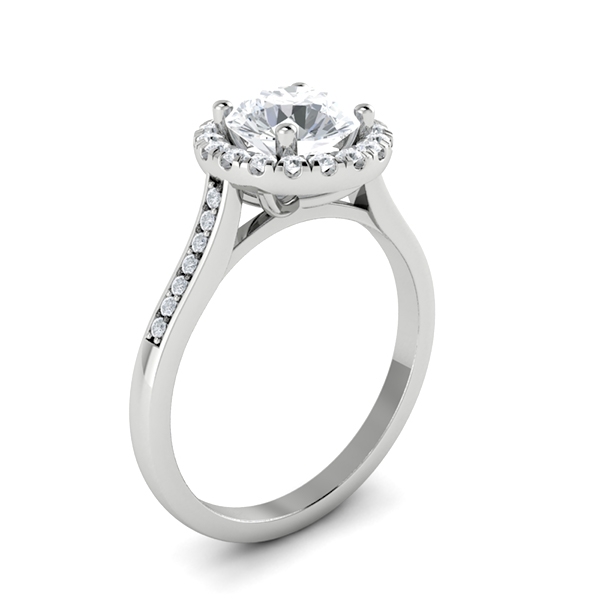 Enna in 18k White Gold — view 3