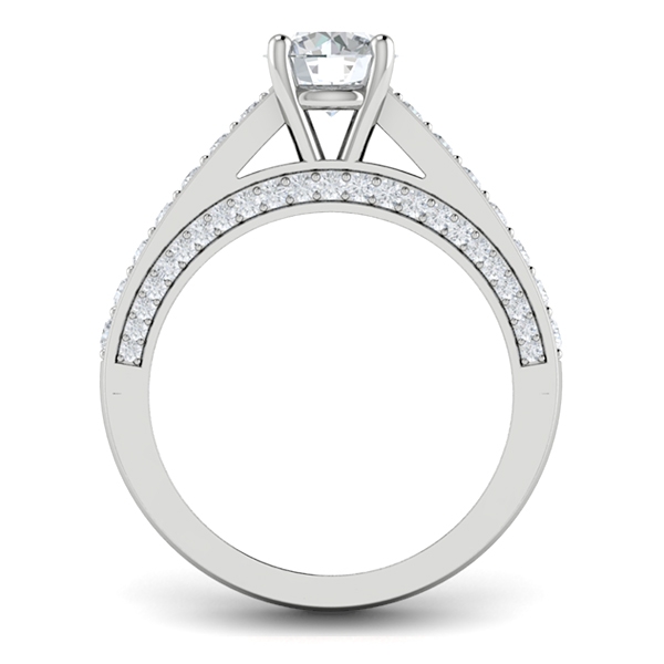 Kathy in 18k White Gold — view 2