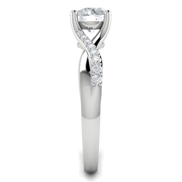 Janiya in 18k White Gold — view 4
