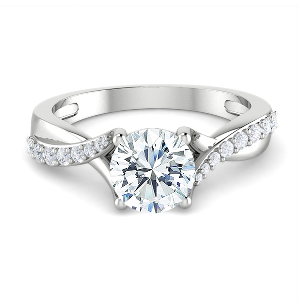 Janiya in 18k White Gold