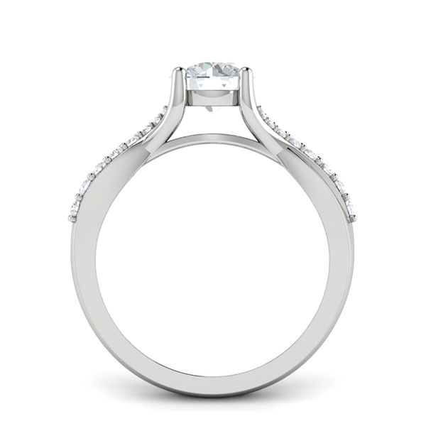 Janiya in 18k White Gold — view 2