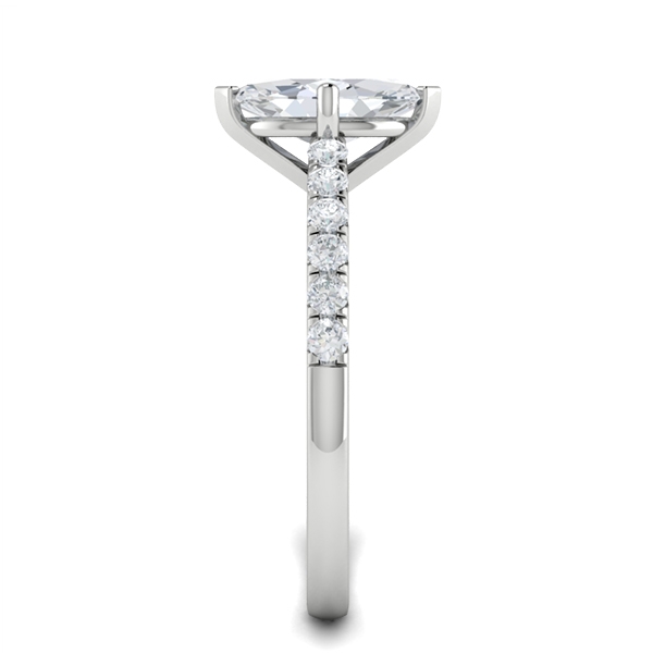 Christiana in 18k White Gold — view 4