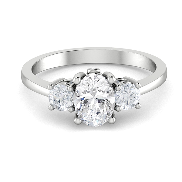 Brylee in 18k White Gold