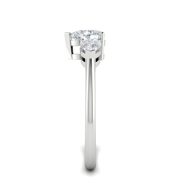Debbie in 18k White Gold — view 4