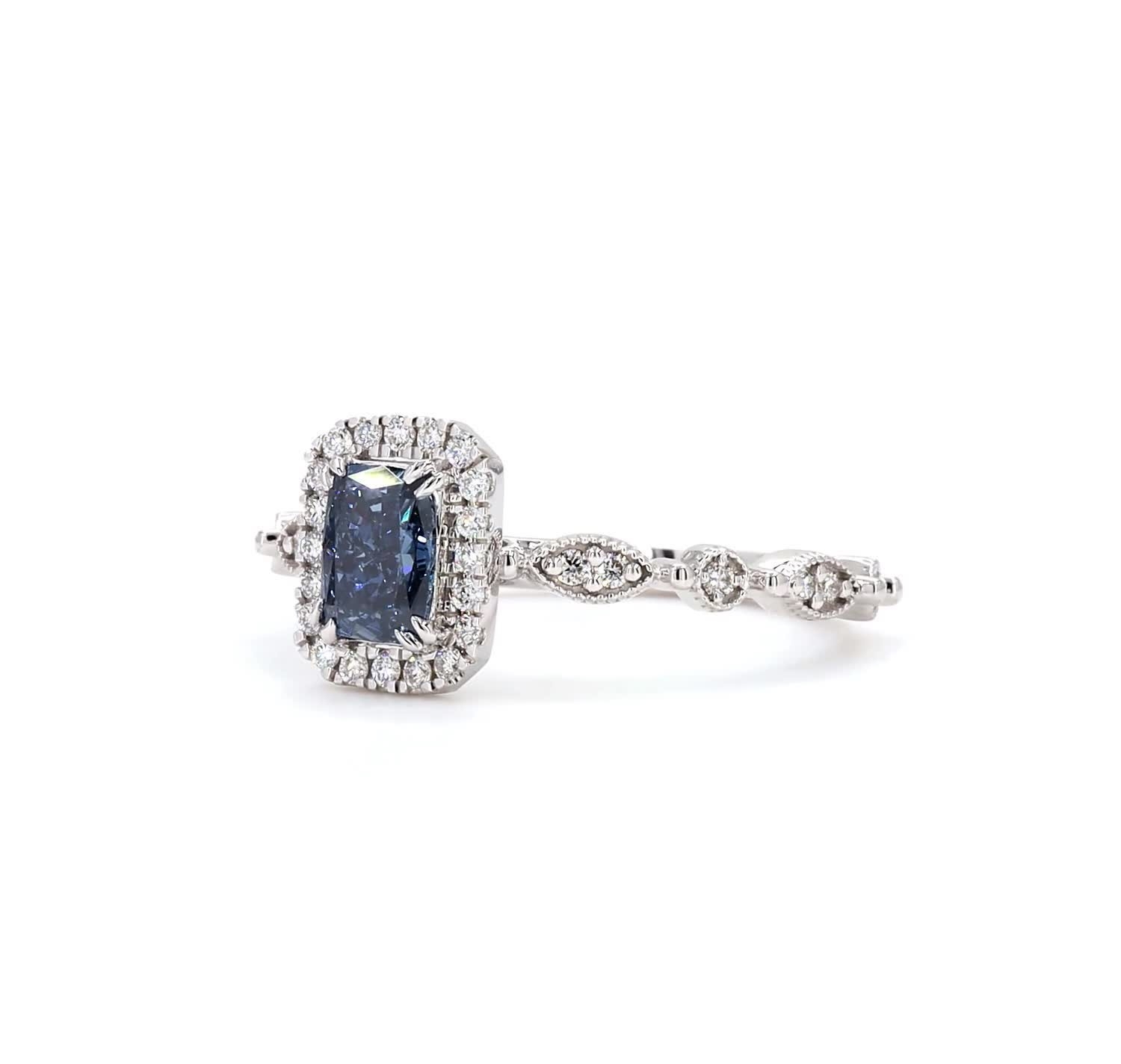 Deena in 18k White Gold — view 4