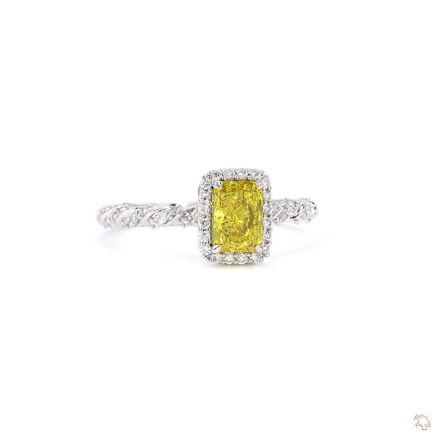 Kristin in 18k White Gold — view 3
