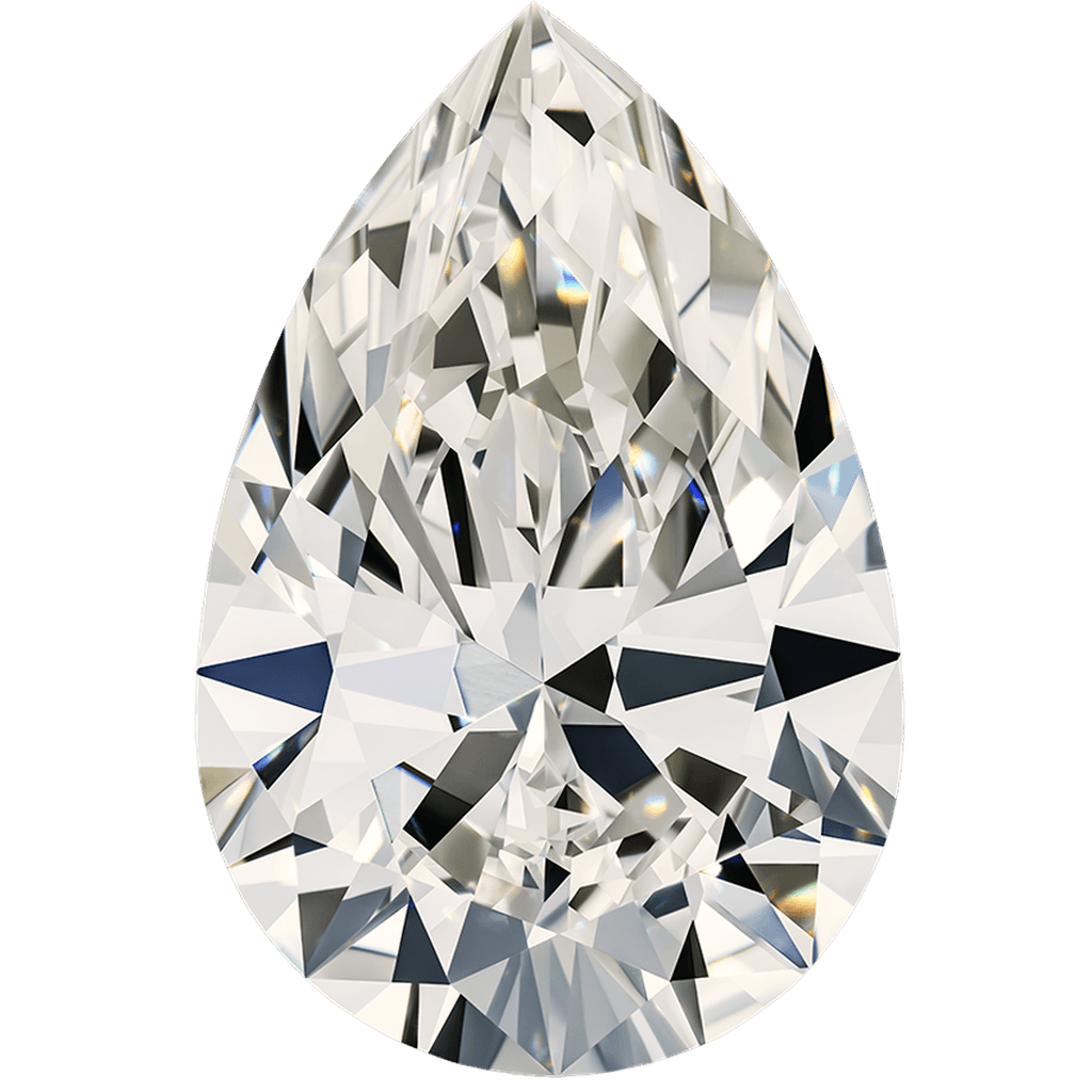 Pear diamond