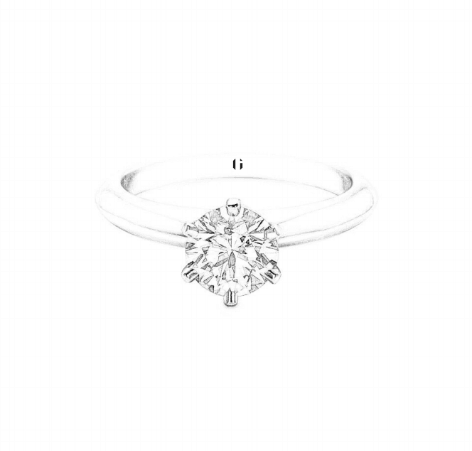 Classic Solitaire engagement ring