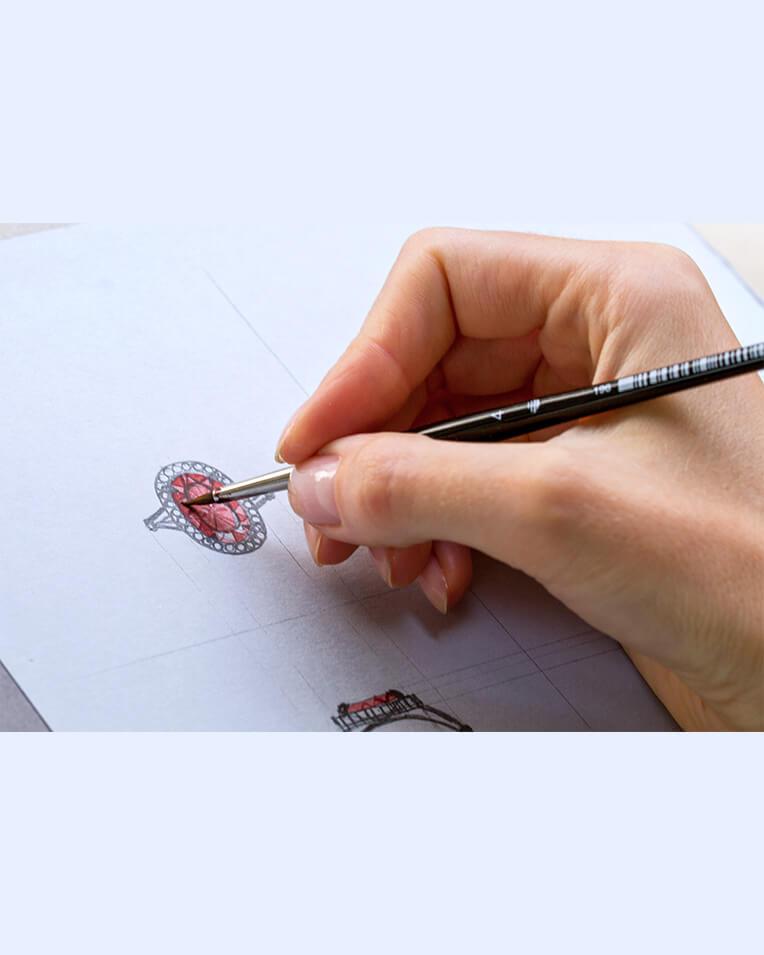 MOH London bespoke ring design process