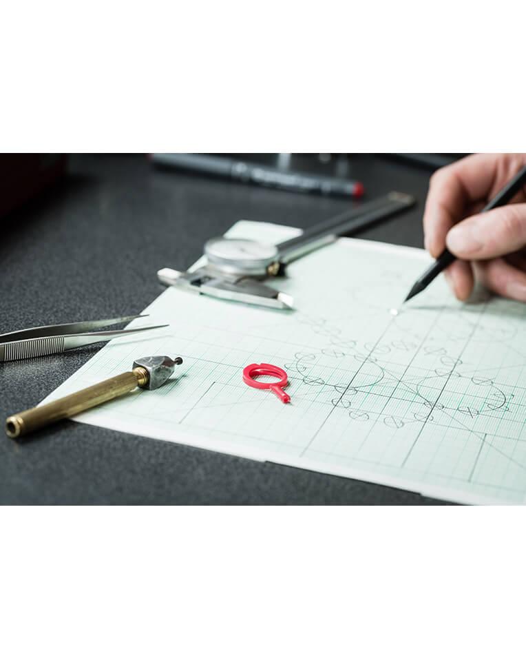 Engagement ring setting styles close-up