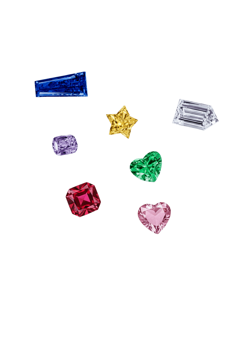 Fancy coloured lab-grown diamond — vivid tones, lab created