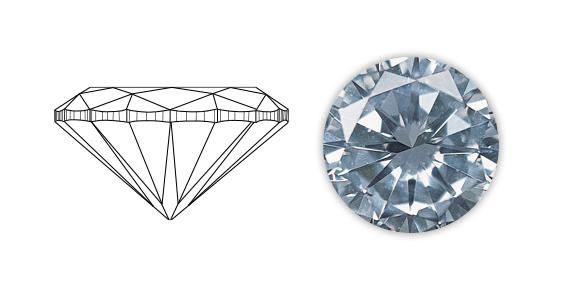 Fair cut diamond — example 3