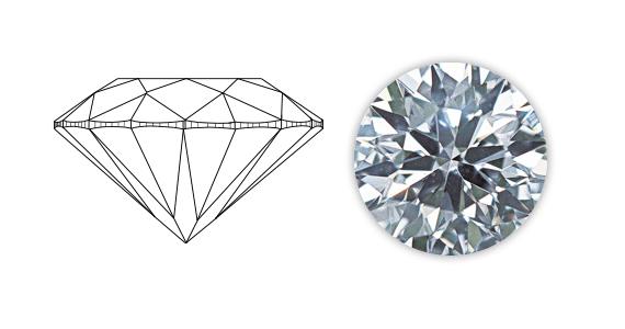 Very Good cut diamond — example 1