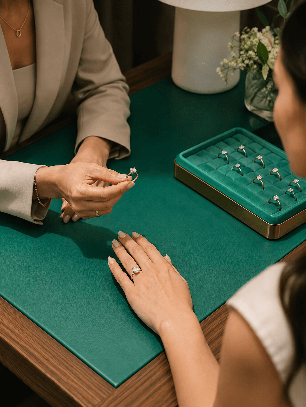 Personal consultation at the MOH London Hatton Garden boutique