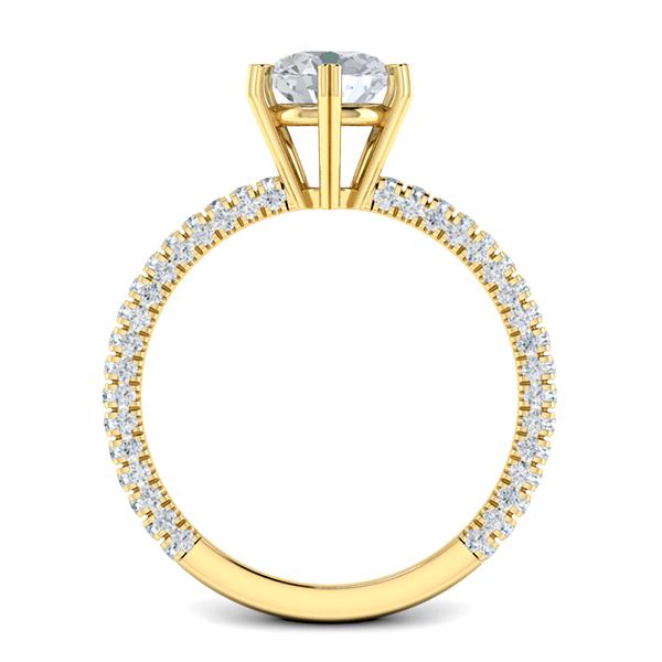 Stacey in 18k Yellow Gold — view 2