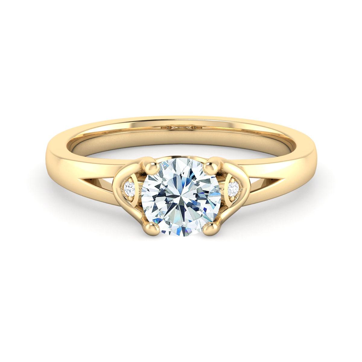 Edwina in 18k Yellow Gold