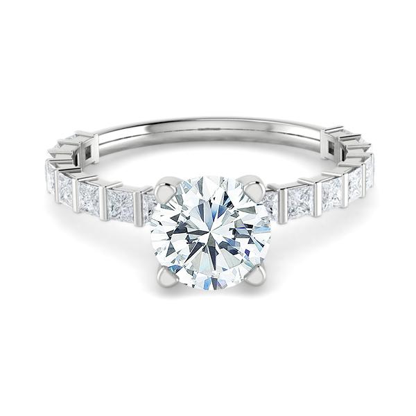 Rue in 18k White Gold