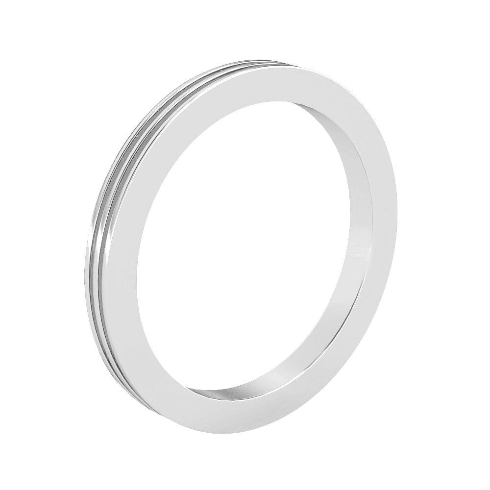 Sydney in 18k White Gold — view 2