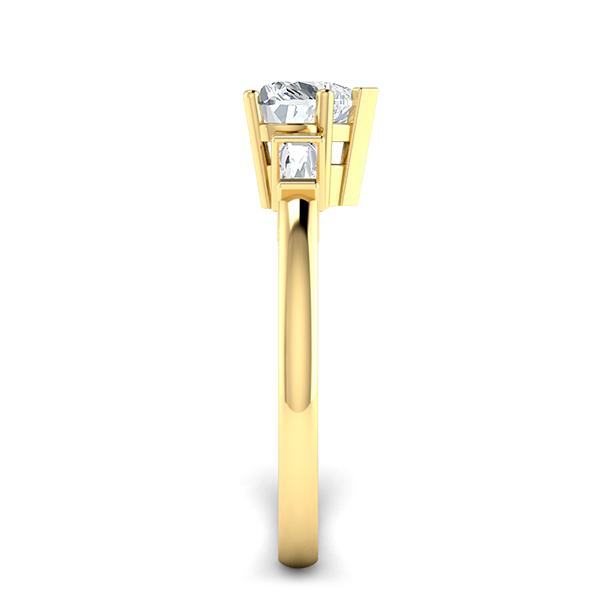 Agatha in 18k Yellow Gold — view 4