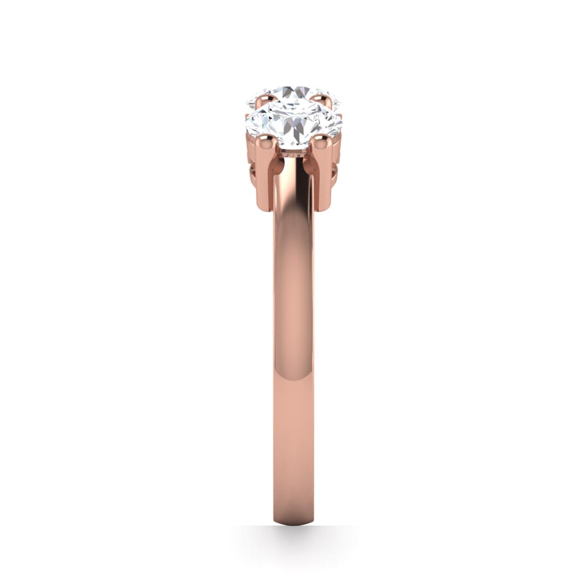 Rebecca in 18k Rose Gold — view 4