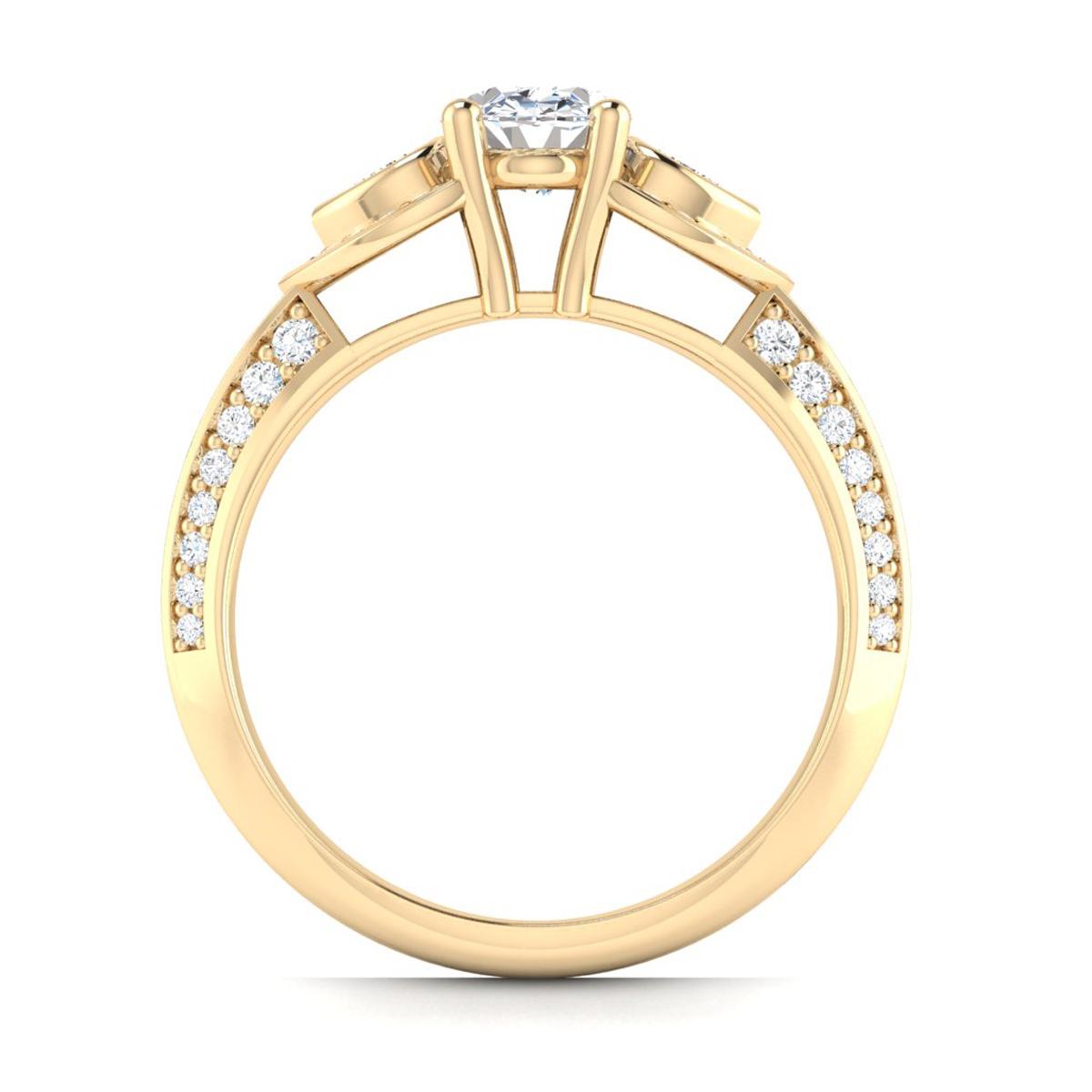 Dale in 18k Yellow Gold — view 2