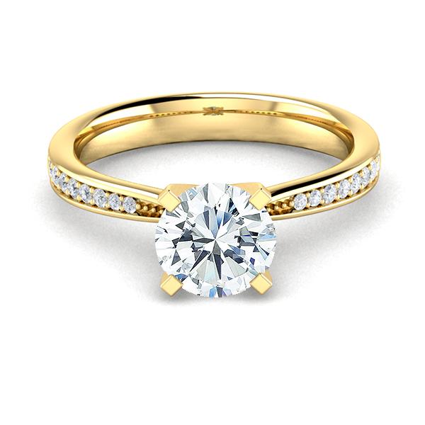 18k Yellow Gold