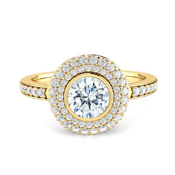 Ananya in 18k Yellow Gold