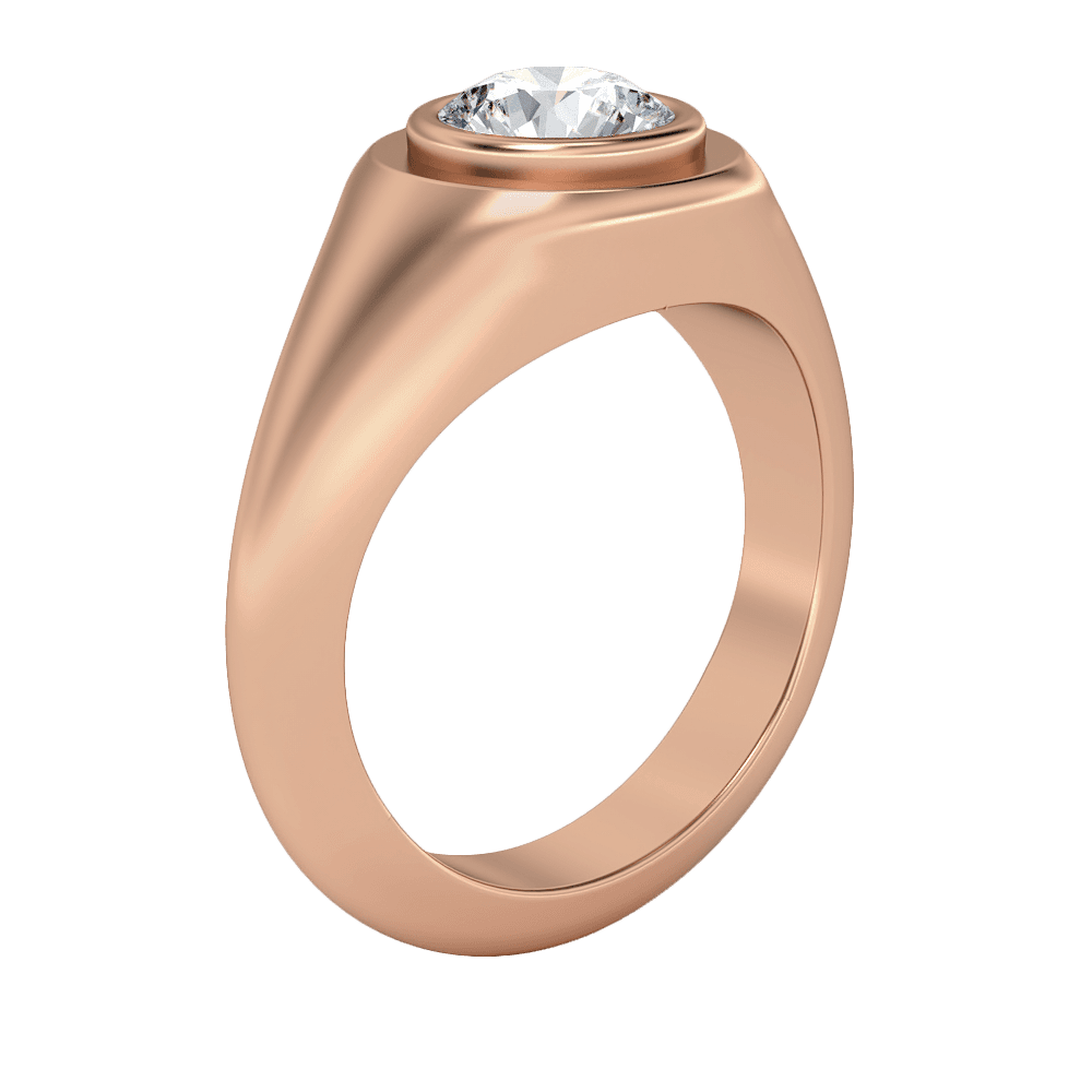 John in 18k Rose Gold — view 3