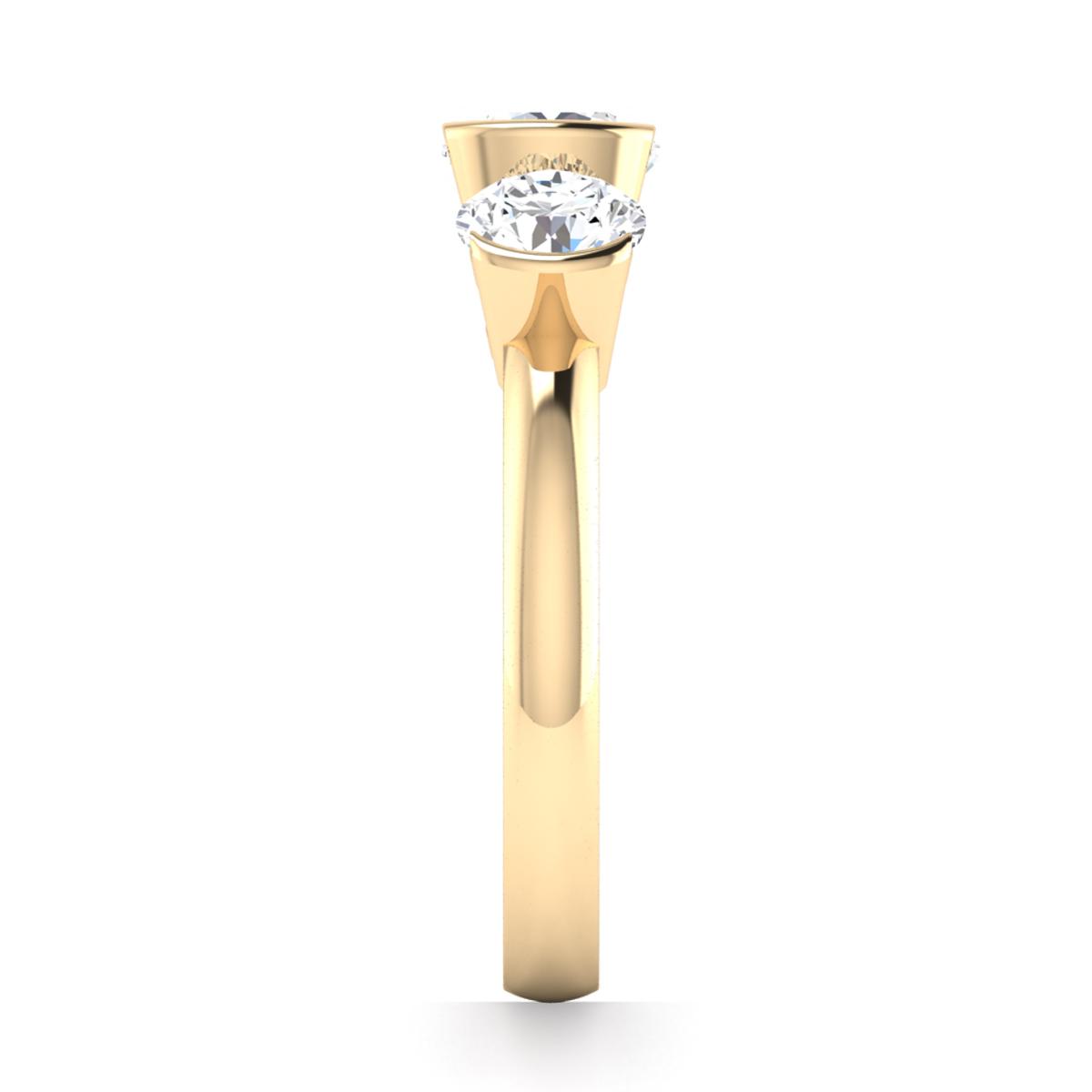 River in 18k Yellow Gold — view 4