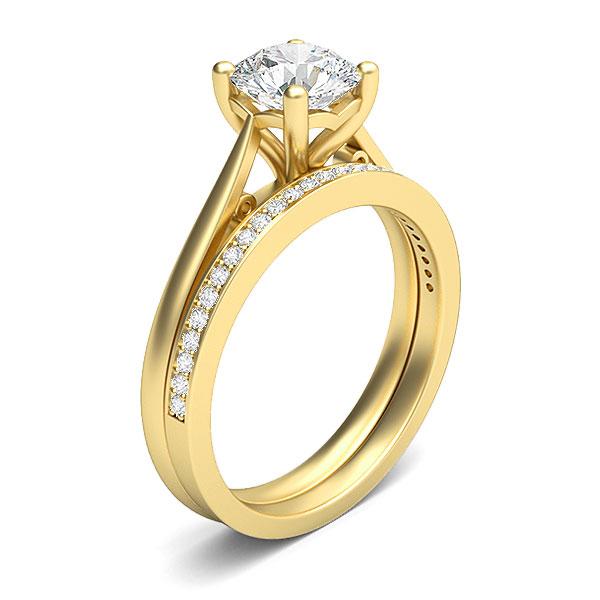 Zakia in 18k Yellow Gold