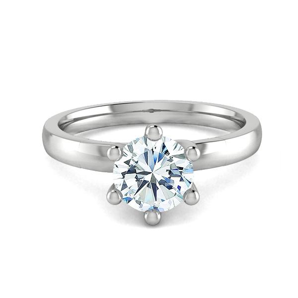 18k White Gold