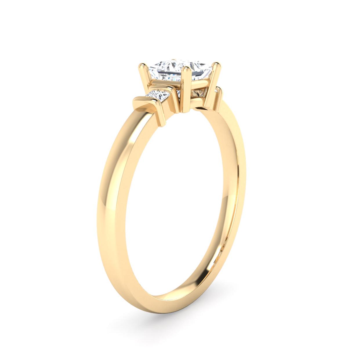 Skye in 18k Yellow Gold — view 3