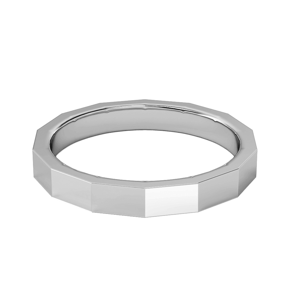 Justine in 18k White Gold