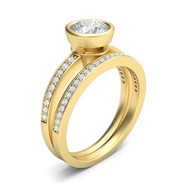 18k Yellow Gold